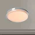 Modern Minimalist Ceiling Light with Soft White LED Lighting for Living Room and Bedroom Decor 3d model