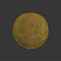 Handcrafted Wooden Stone Sphere With Natural Textured Surface And Decorative Sculpture Design
