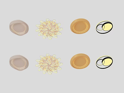 Lamps and chandeliers 3d model