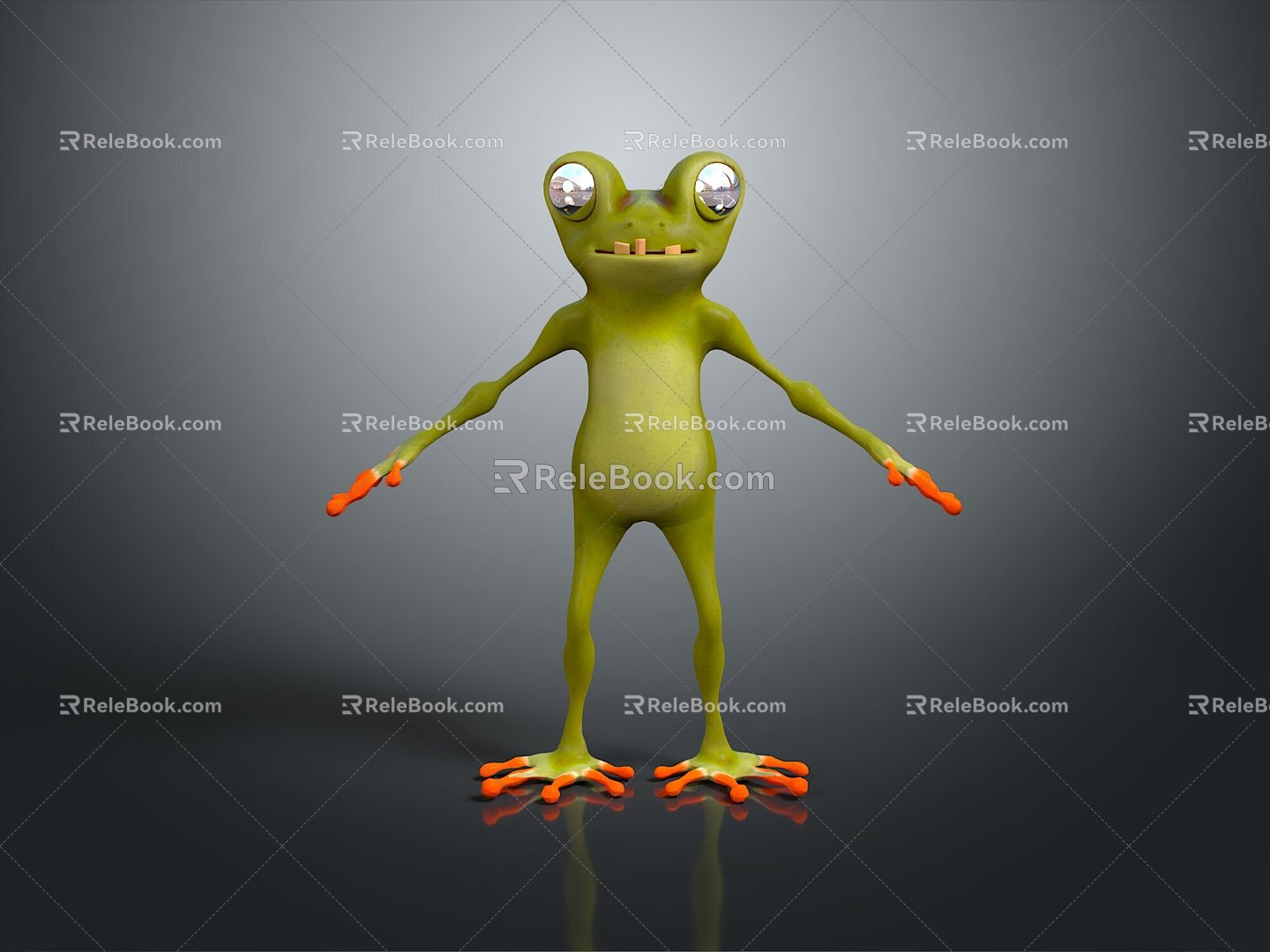 Frog Frog Frog Poison Frog Game Frog Reptile Cold Blooded Animal Reptile Reptile 3d model