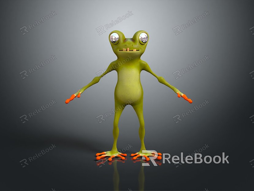 Frog Frog Frog Poison Frog Game Frog Reptile Cold Blooded Animal Reptile Reptile model