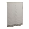 Stylish Striped Curtains With Soft Pleats And Hanging Tassel Details