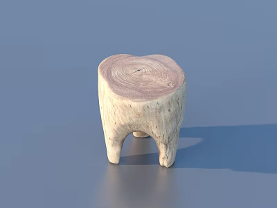 Stool Wooden Stool Table and Chair Bench 3d model