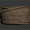 Thick Brown Coiled Ropes for Household Use with Durable Design and Tightly Wound Structure