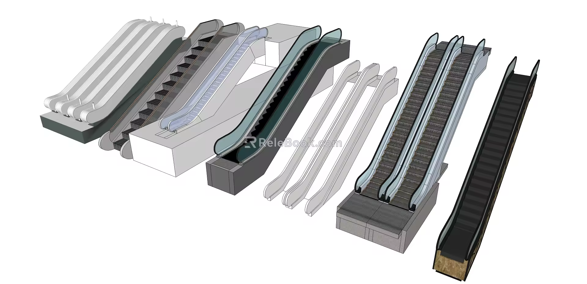 Modern Elevator 3d model