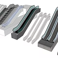 Modern Elevator 3d model