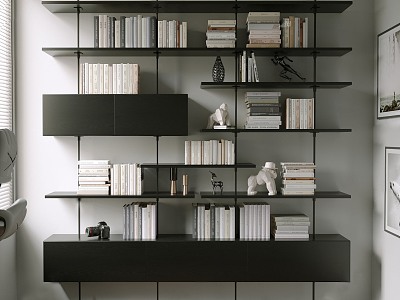 Modern Bookshelf model