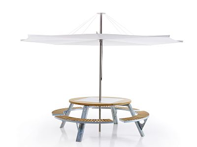 Modern Outdoor Table and Chair Leisure Table model