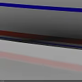 Detailed Sailboat Model As Water Transport With White Sails Red Mast And Shiny Hull Design