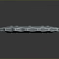 Durable Metal Gear Hardware Tool With Toothed Design Central Hole And Screw Holes