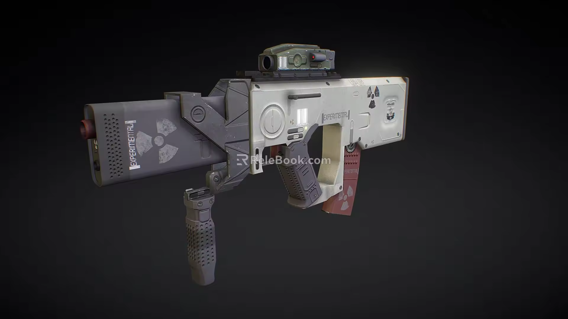 Weapons Sci-Fi Rifle 3d model