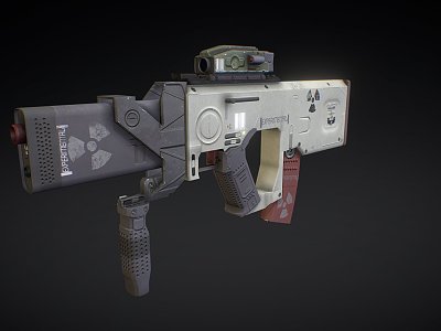 Weapons Sci-Fi Rifle model