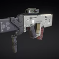 Weapons Sci-Fi Rifle 3d model