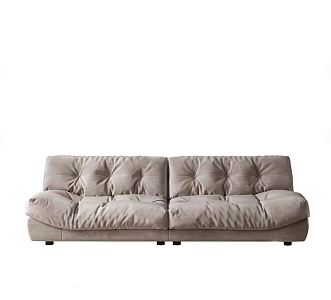 Modern Baxter two-seat sofa 3d model