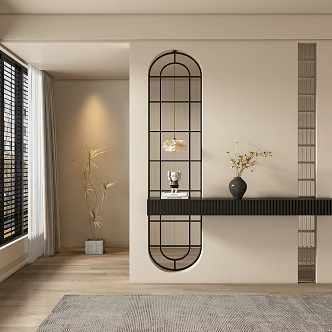 Modern Middle Ancient Entrance Ausway Partition 3d model