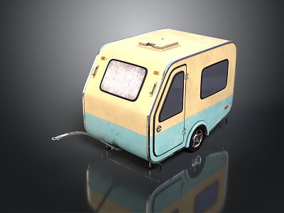 Carriage Vehicle Realistic 3d model