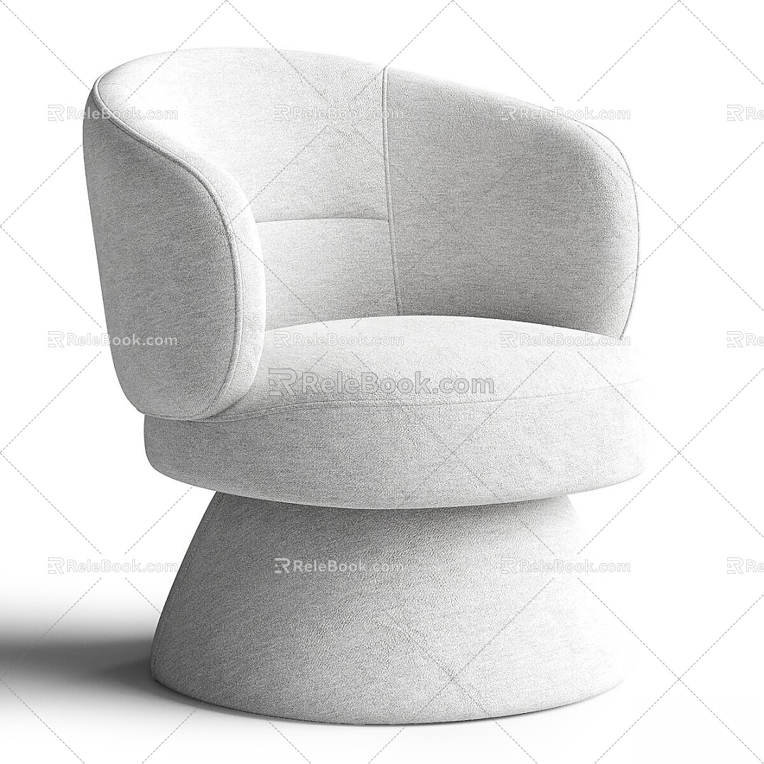 air swivel chair 3d model