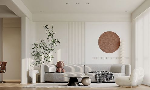 The Silent Living Room 3d model