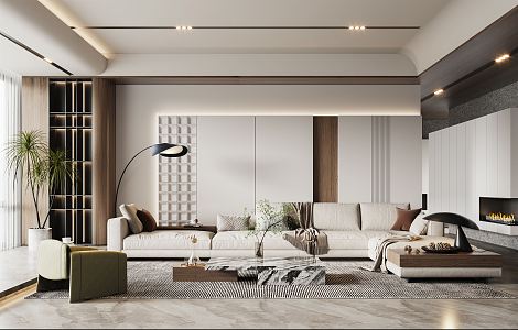 The Silent Living Room 3d model