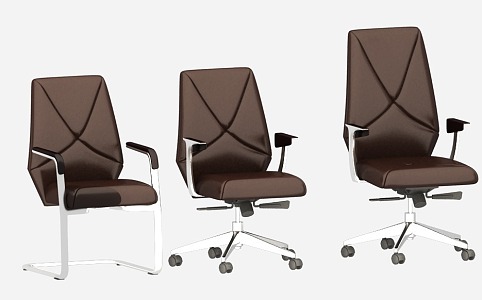 Arch Chair Conference Chair Swivel Chair 3d model