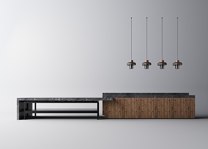 Modern Bar 3d model