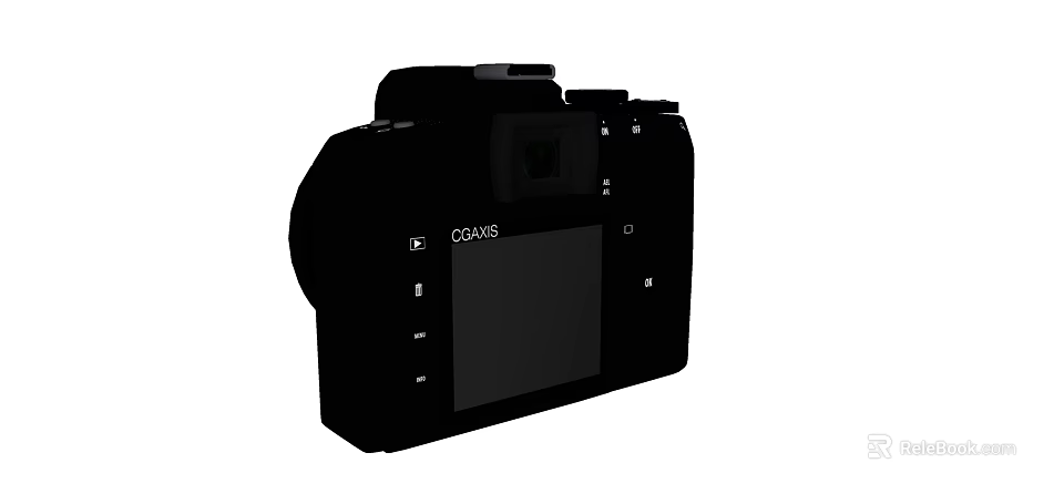 COGIS Digital Camera with Compact Design High Resolution Display and User Friendly Controls 3d model 