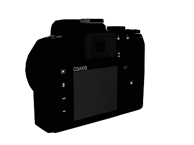 COGIS Digital Camera with Compact Design High Resolution Display and User Friendly Controls 3d model