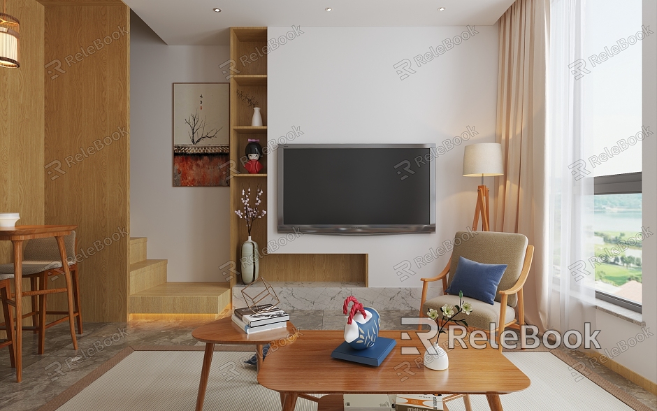 Japanese Apartment model