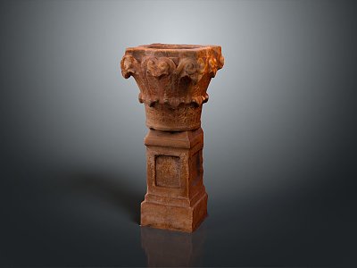 Columns Stone Columns Stone Columns Old Columns Roman Columns Roman Columns Classical Columns Greek Columns 3d model