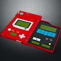 Game machine electronic chicken hand game machine hand game machine handheld game machine computer 3d model