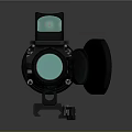 Weapon Tactical Optical Scope Featuring High Definition Green Lens Military Grade Accessory for Precision Shooting
