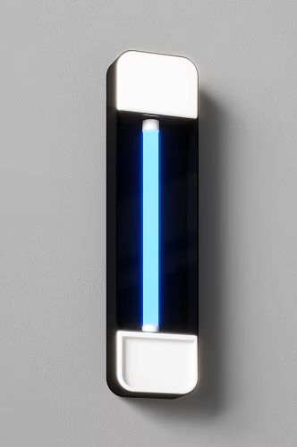 Modern beauty disinfection lamp treatment room disinfection lamp laboratory disinfection lamp wall lamp 3d model