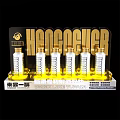 Elegant Wine Bottles And Glasses Display On Gold Stand With Multiple Shelves
