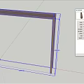 Wooden Frame Structure With Detailed Dimension Measurements For Furniture Components