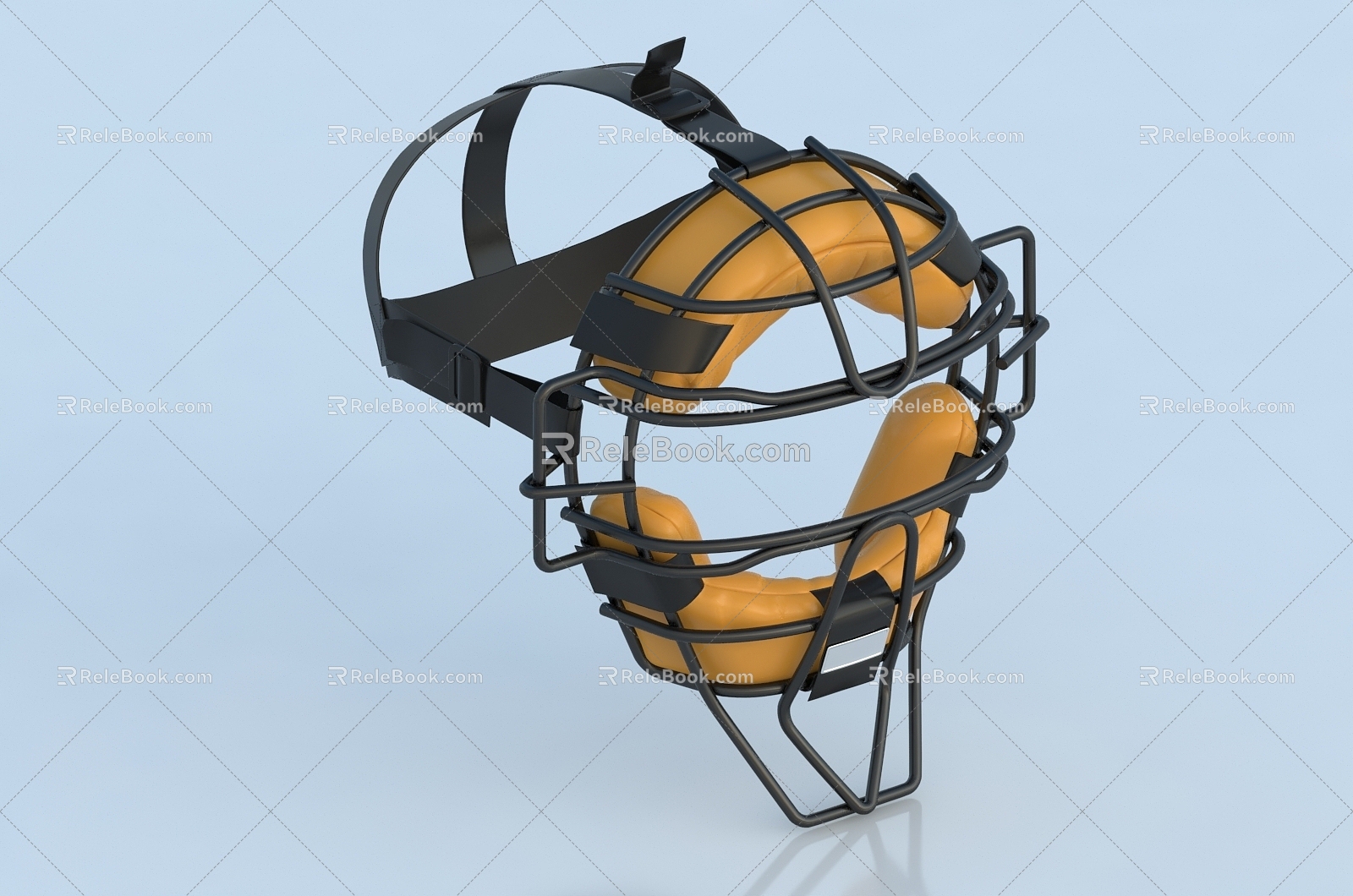 Modern Baseball Mask 3d model