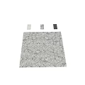 Marble Wall Panels with Various Textures White Black and Gray Decorative Spheres 3d model