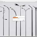 Various Modern Outdoor Lights with Stylish Pole Designs for Street and Garden Use