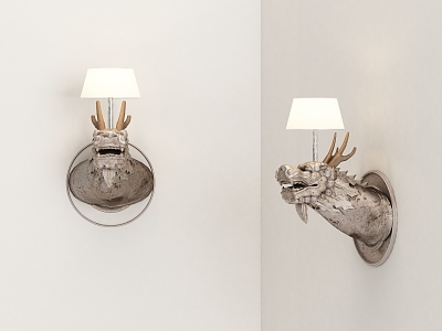 New Chinese style wall lamp faucet wall lamp model