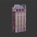 Multi Story Office Building With Gray Roof Beige Exterior Walls And Multiple Windows