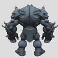 Monster Demon Mecha Armor Exoskeleton 3d model