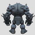 Monster Demon Mecha Armor Armor Exoskeleton 3d model