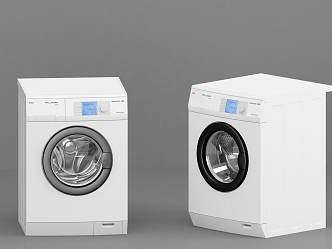 Modern washing machine 3d model