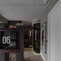 Modern Bedroom Interior Design With Tufted Headboard Double Bed Nightstands And Windows With Blinds