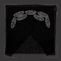 Cozy Gray Indoor Teepee Tent With Soft Plush Cushions And Fabric Mattress