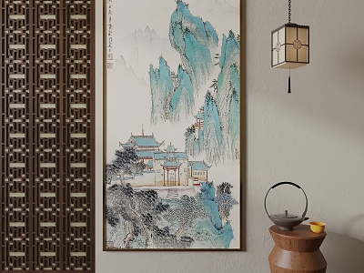 New Chinese Decorative Painting model