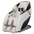 Luxury Modern Massage Chair With Leather Upholstery And Advanced Massage Functions
