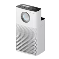 Modern White CRONY Air Purifier With Indicator Light And Mesh Filter Panel 3d model