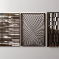 Modern partition 3d model