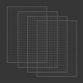 Modern Square Rug With Geometric Block Pattern In Neutral Gray Beige And Dark Tones