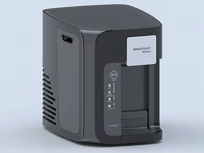 Black REMINGTON Electric Shaver Charger With Modern Compact Design For Home Use 3d model